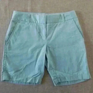 J.Crew‎ Chino Broken-in Green Shorts